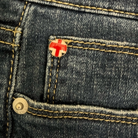 Hudson Natalie Midrise Slim Boyfriend. SZ.29 Classic Blue Women's Jeans. - Picture 7 of 8